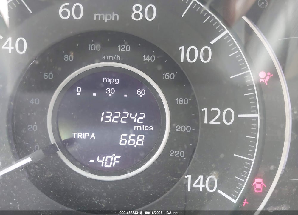 2014 HONDA CR-V EX-L VIN: 2HKRM3H79EH543176