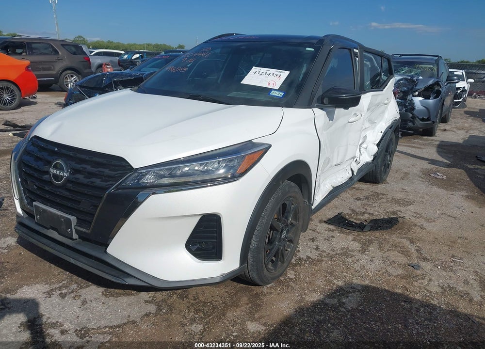 2022 NISSAN KICKS SR XTRONIC CVT VIN: 3N1CP5DV4NL496543