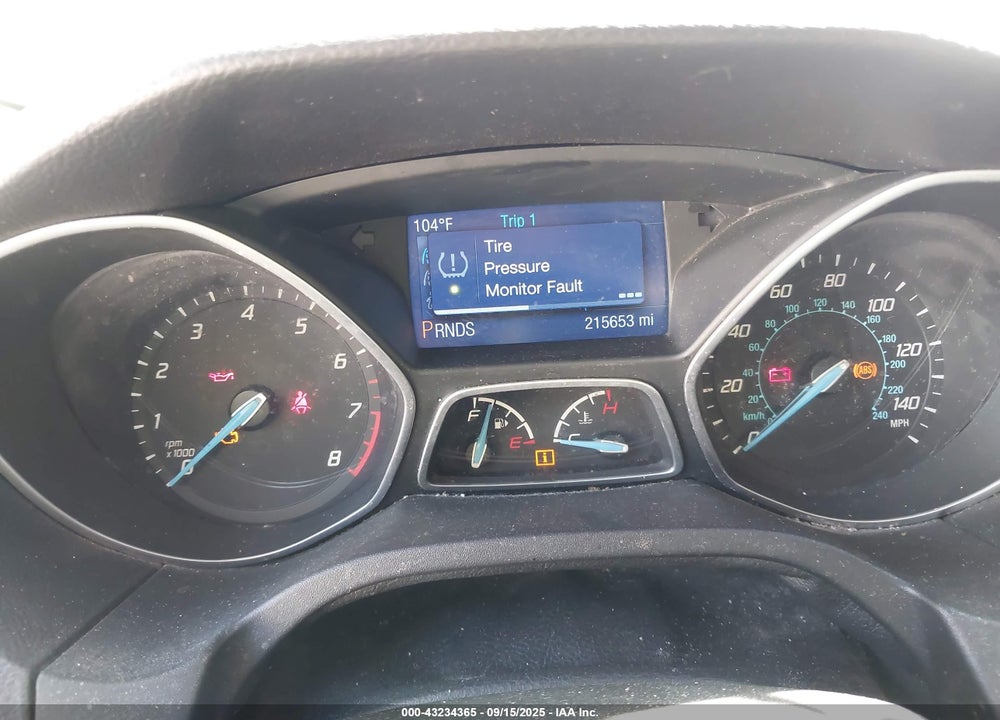 2014 FORD FOCUS SE VIN: 1FADP3K28EL150947