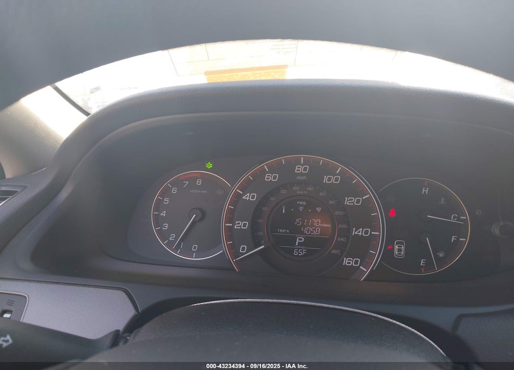 2013 HONDA ACCORD VIN: 1HGCT1B3XDA016225