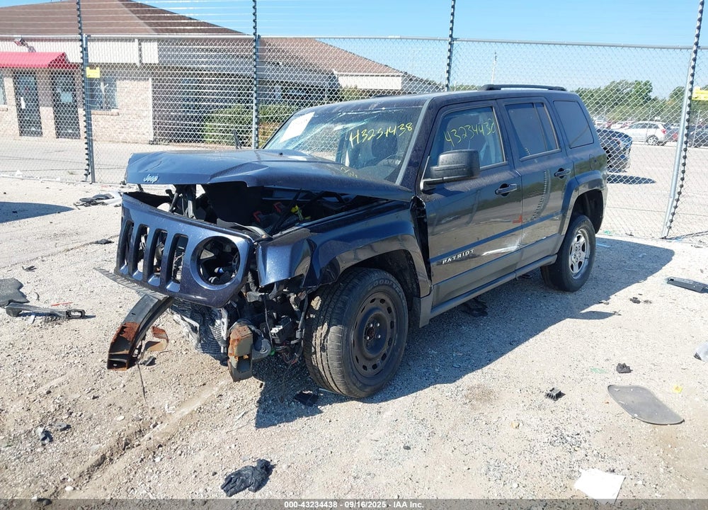 2011 JEEP PATRIOT VIN: 1J4NF1GB8BD140983