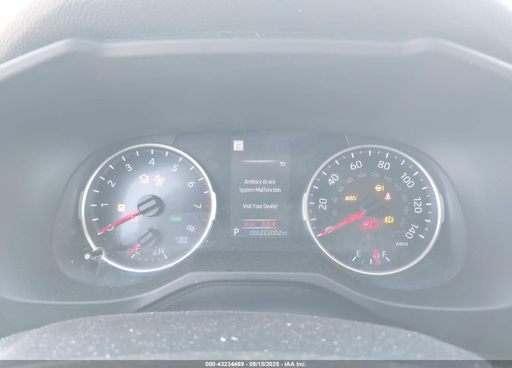 2022 TOYOTA RAV4 VIN: 2T3K1RFV4NC184909