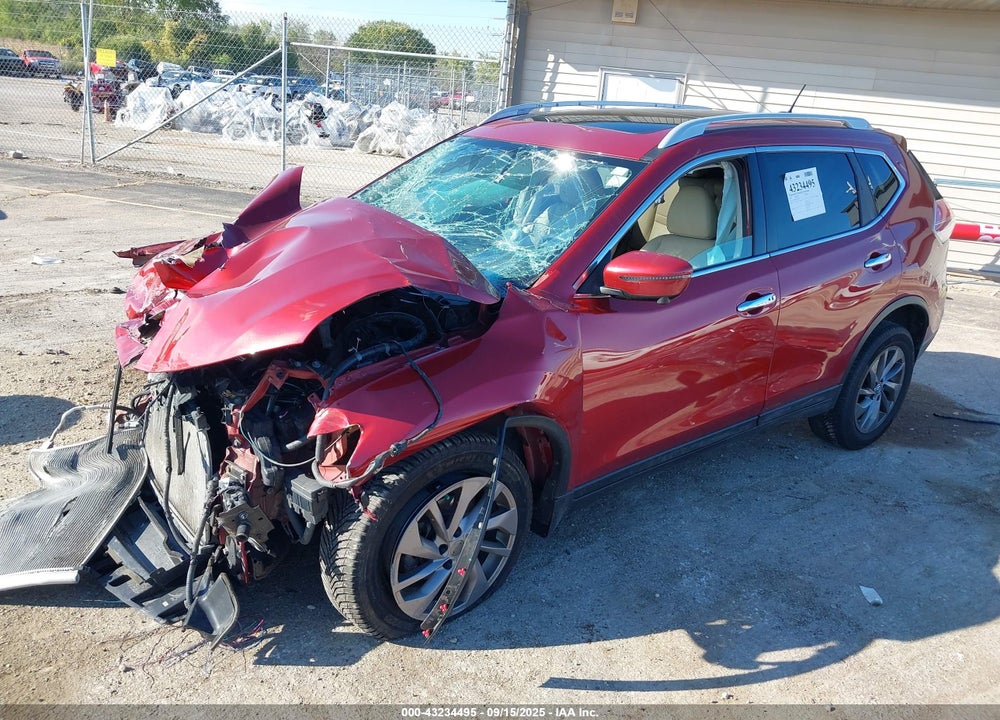 2016 NISSAN ROGUE SL VIN: 5N1AT2MV0GC755537