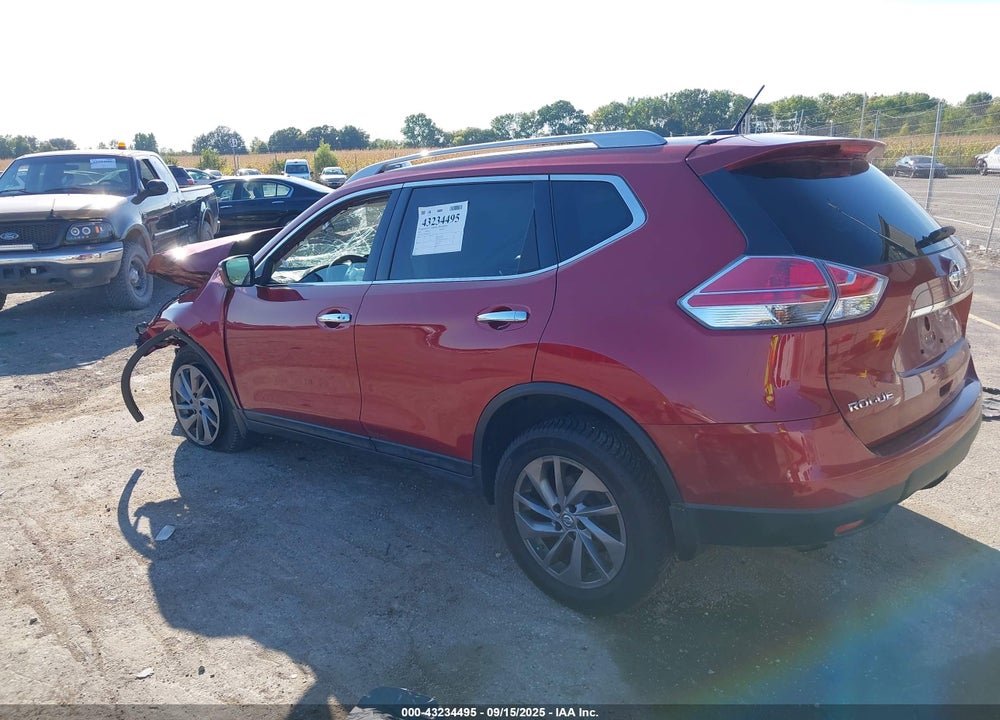 2016 NISSAN ROGUE SL VIN: 5N1AT2MV0GC755537