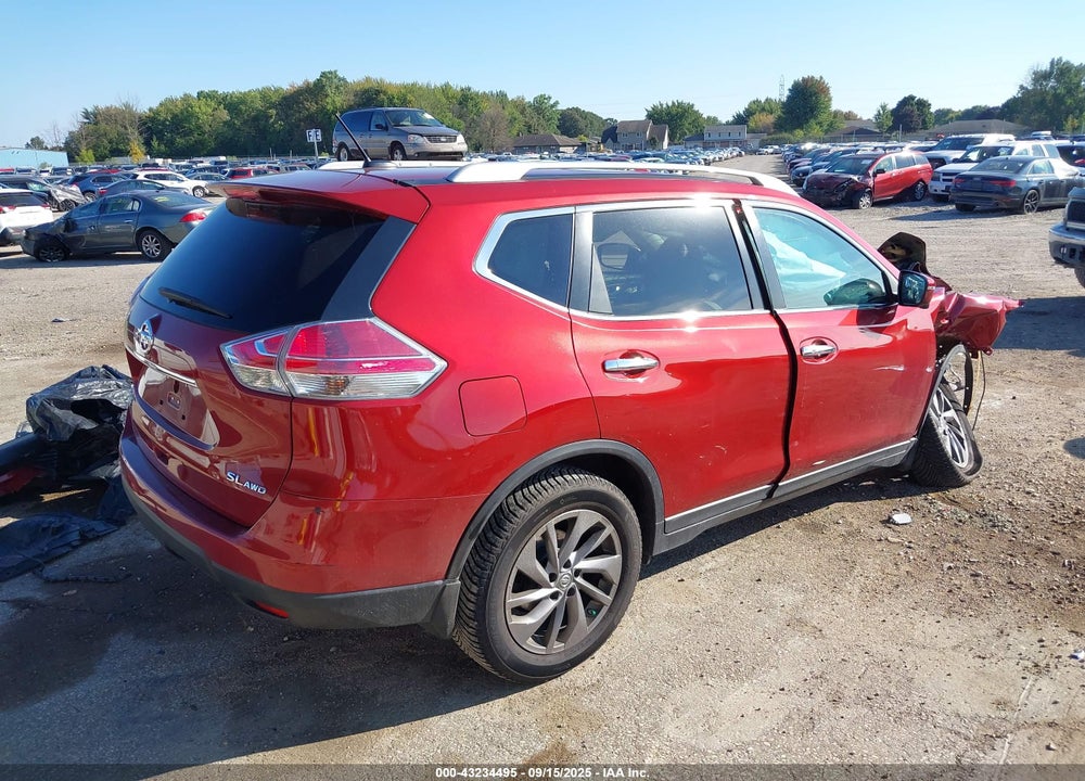 2016 NISSAN ROGUE SL VIN: 5N1AT2MV0GC755537