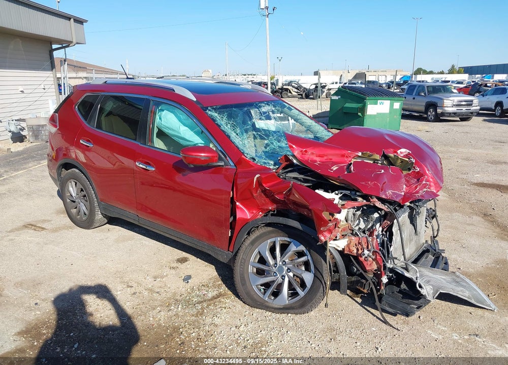 2016 NISSAN ROGUE SL VIN: 5N1AT2MV0GC755537