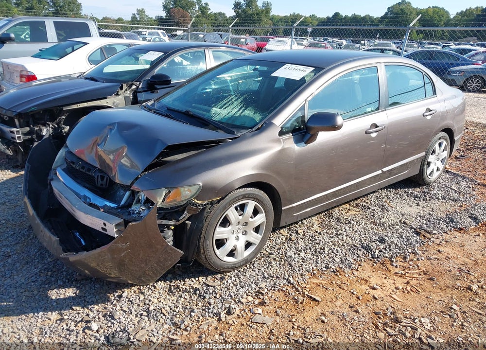2010 HONDA CIVIC LX VIN: 19XFA1F5XAE082957