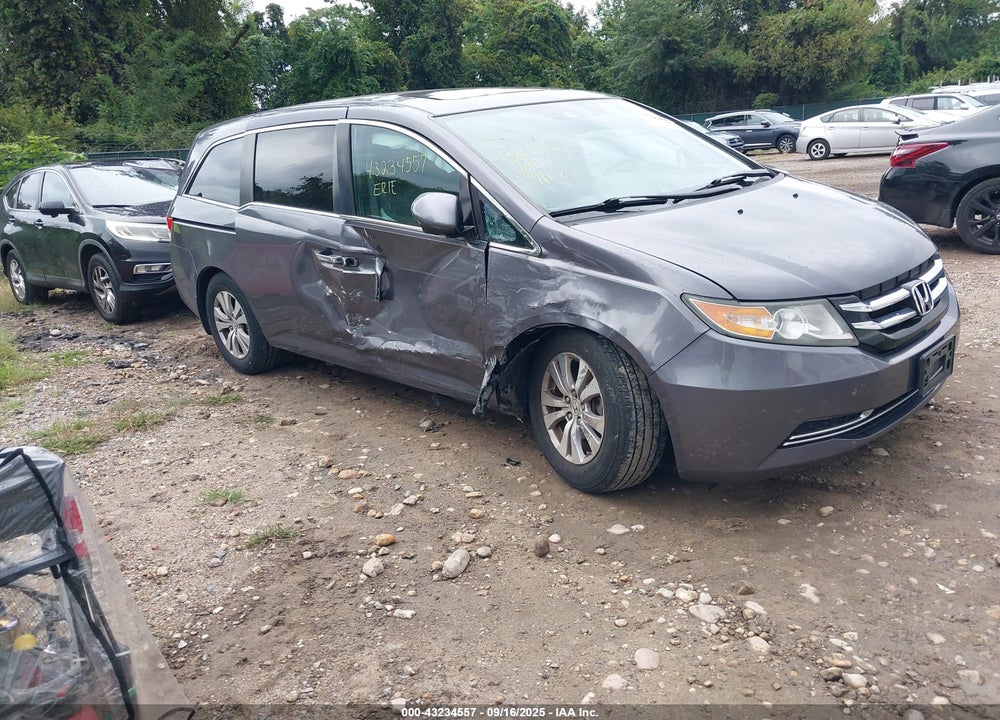 2015 HONDA ODYSSEY EX-L VIN: 5FNRL5H60FB057913