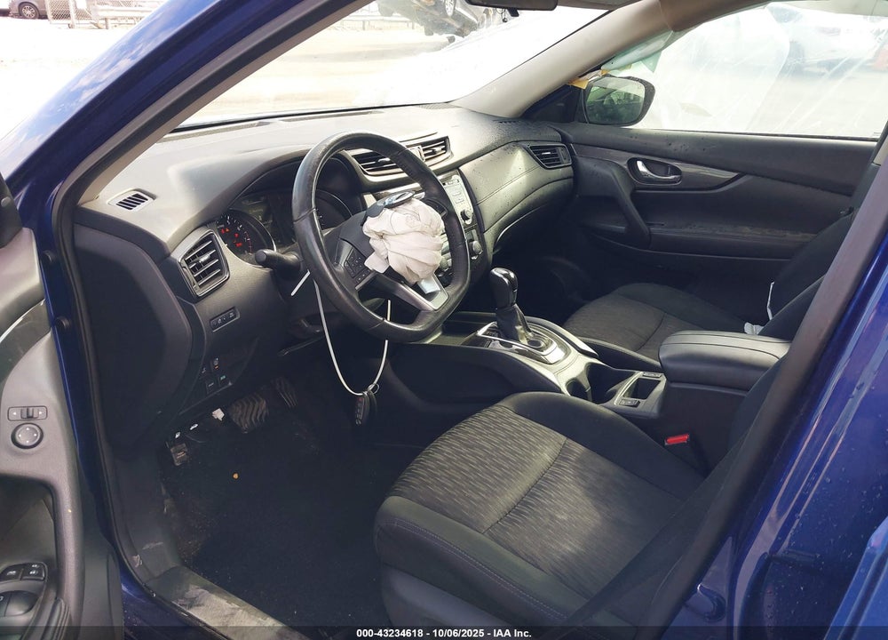 2017 NISSAN ROGUE SV VIN: 5N1AT2MT9HC887793