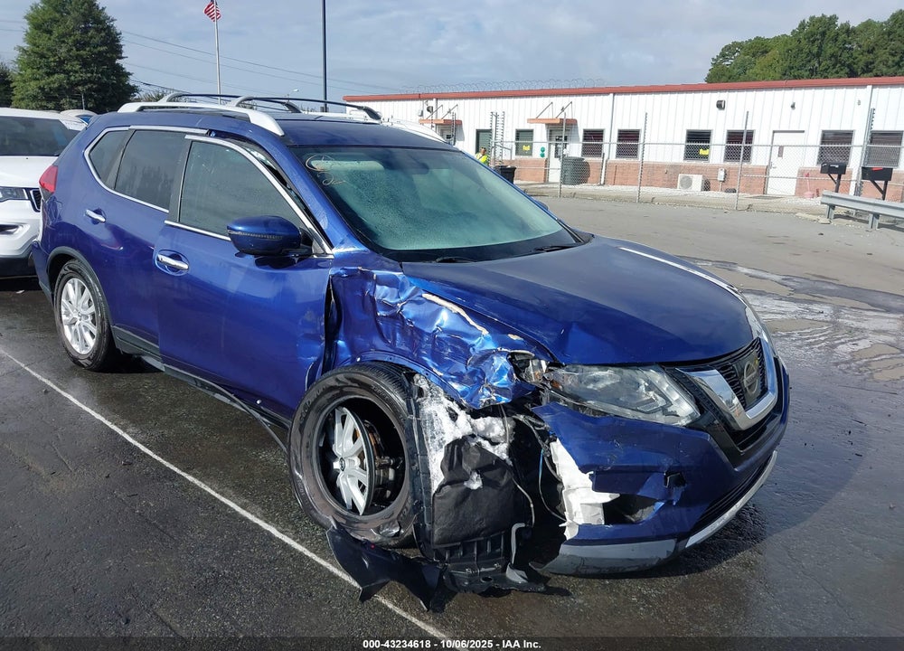 2017 NISSAN ROGUE SV VIN: 5N1AT2MT9HC887793