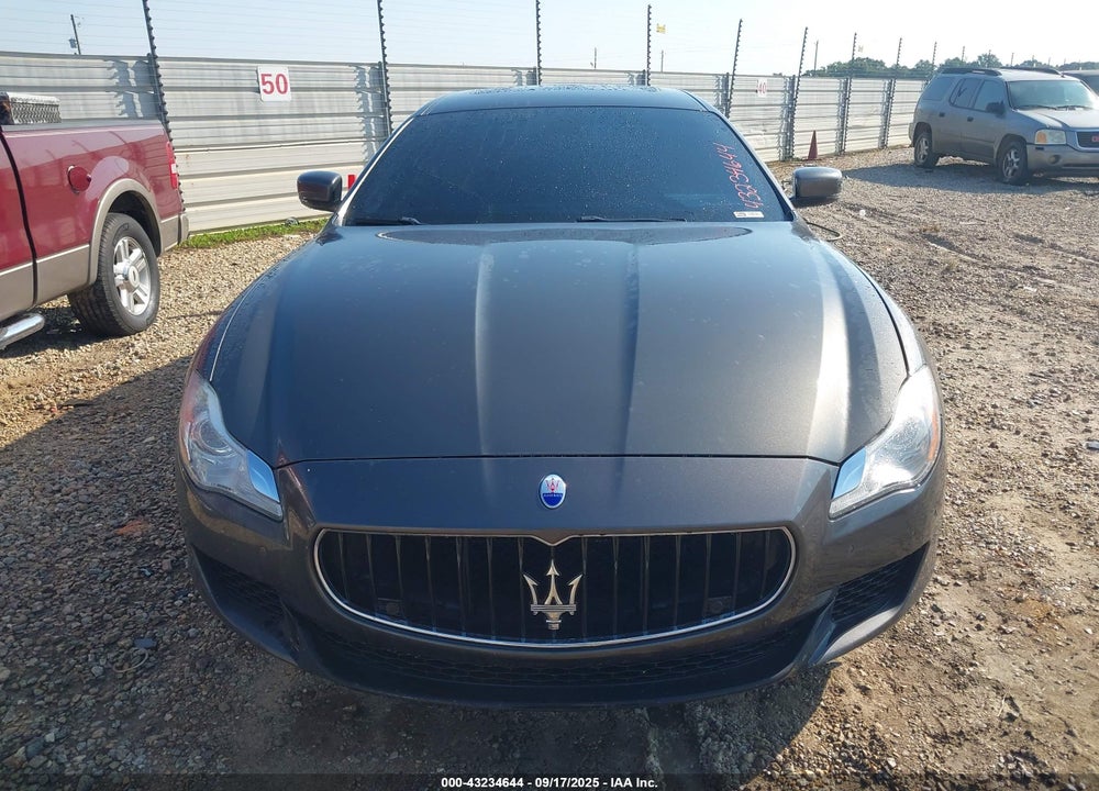 2016 MASERATI QUATTROPORTE VIN: ZAM56RRA3G1174567