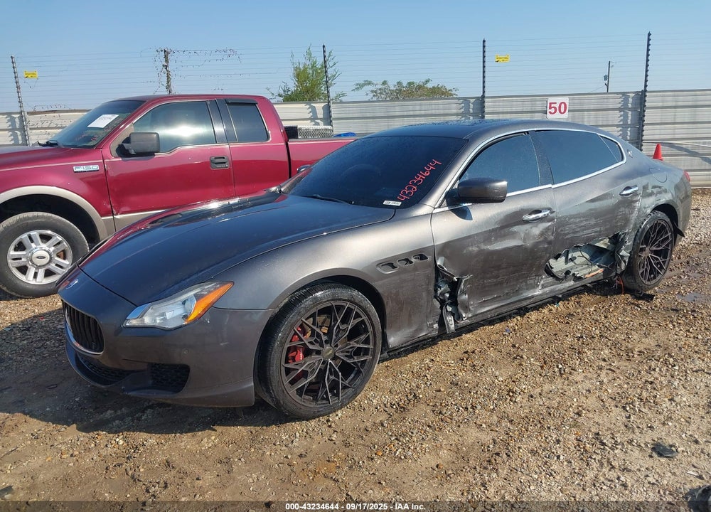 2016 MASERATI QUATTROPORTE VIN: ZAM56RRA3G1174567