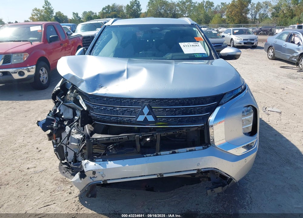 2022 MITSUBISHI OUTLANDER VIN: JA4J3VA87NZ008641