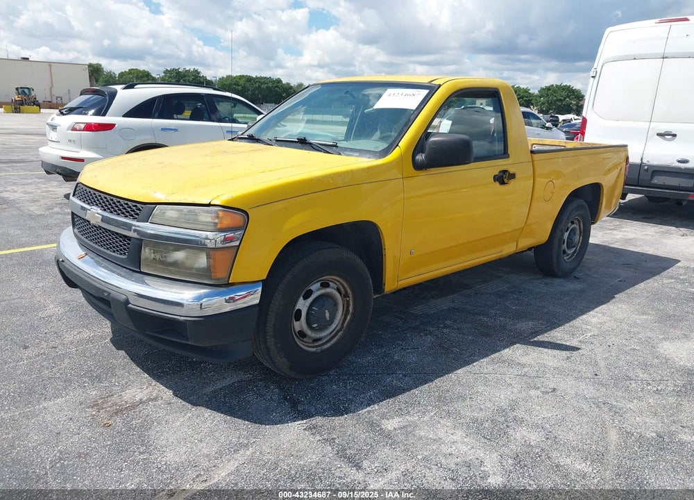 2007 CHEVROLET COLORADO WORK TRUCK VIN: 1GCCS149X78191363