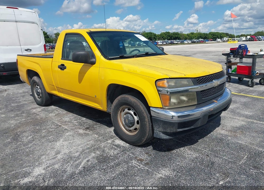 2007 CHEVROLET COLORADO WORK TRUCK VIN: 1GCCS149X78191363