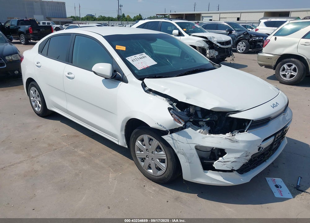 2022 KIA RIO S VIN: 3KPA24AD3NE493632