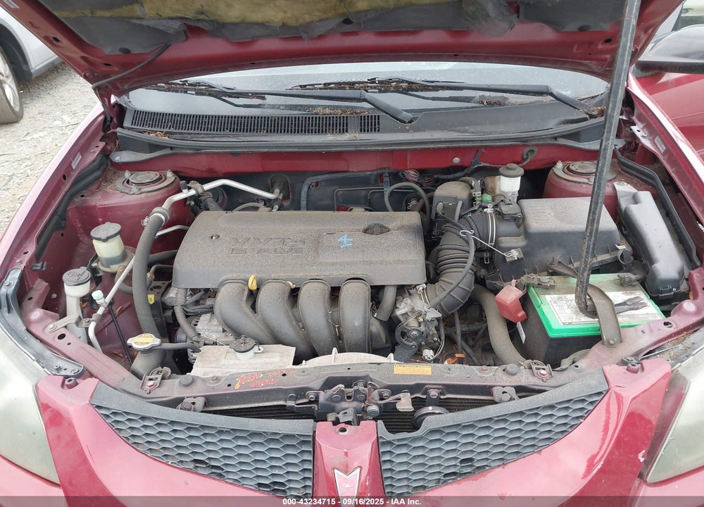 2004 PONTIAC VIBE VIN: 5Y2SL64804Z433869