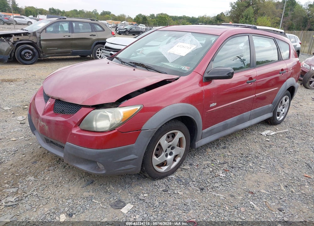 2004 PONTIAC VIBE VIN: 5Y2SL64804Z433869