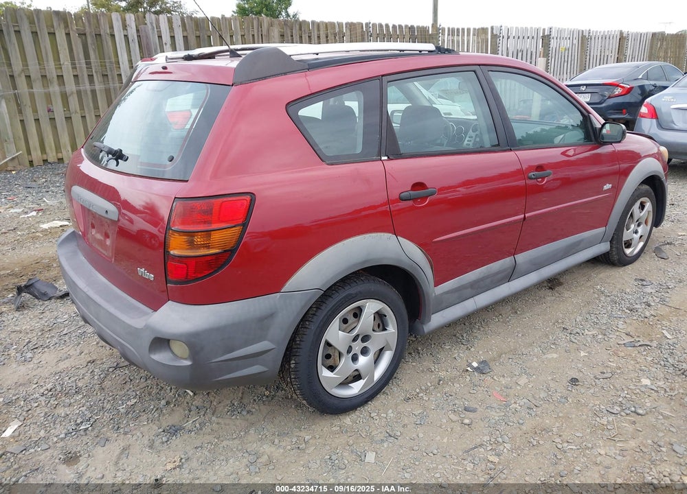 2004 PONTIAC VIBE VIN: 5Y2SL64804Z433869
