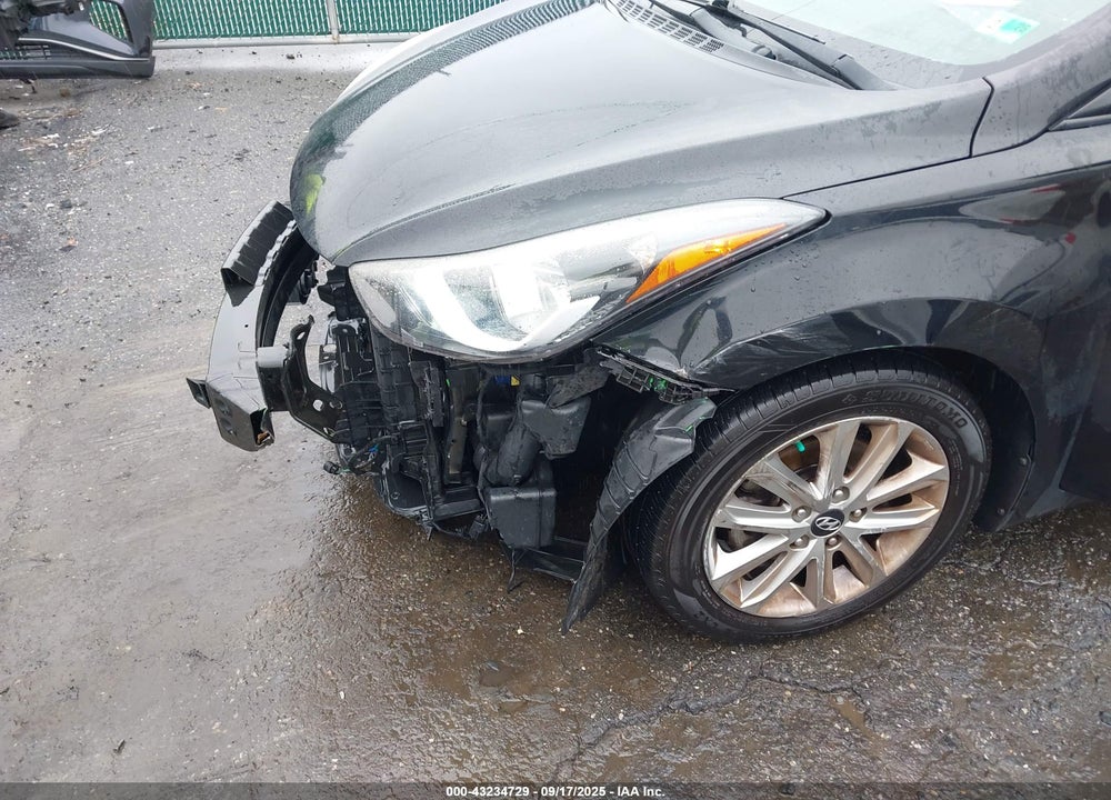 2015 HYUNDAI ELANTRA SE VIN: KMHDH4AE9FU420865