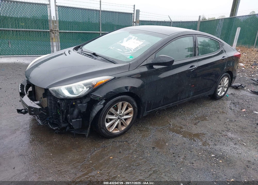 2015 HYUNDAI ELANTRA SE VIN: KMHDH4AE9FU420865