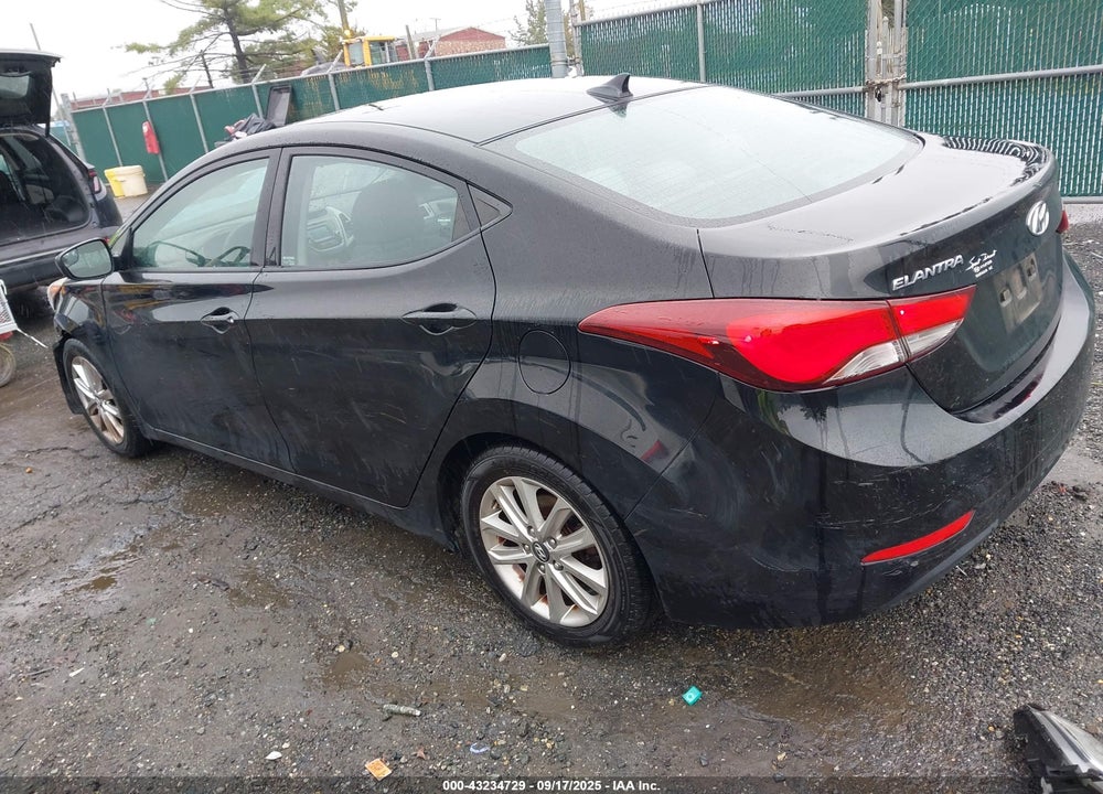 2015 HYUNDAI ELANTRA SE VIN: KMHDH4AE9FU420865