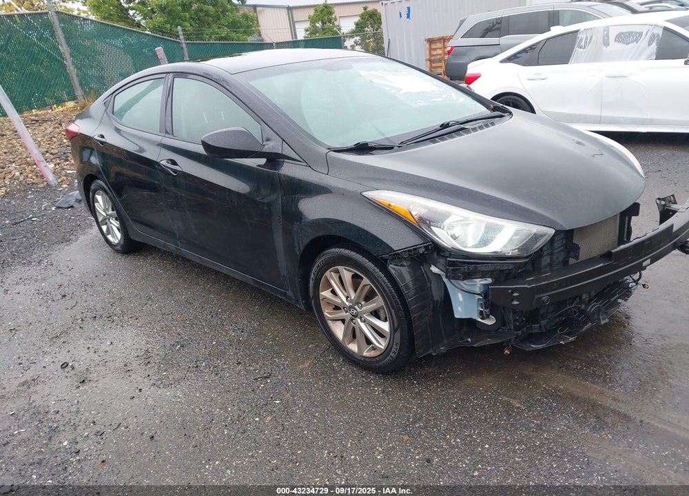 2015 HYUNDAI ELANTRA SE VIN: KMHDH4AE9FU420865