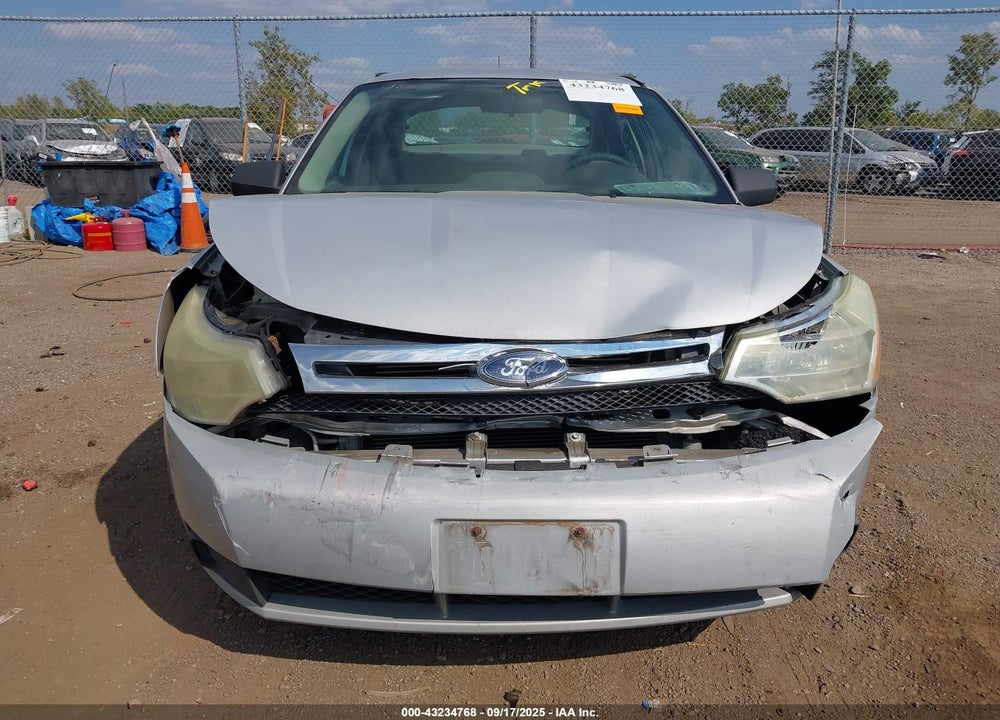 2008 FORD FOCUS S VIN: 1FAHP34N68W201471