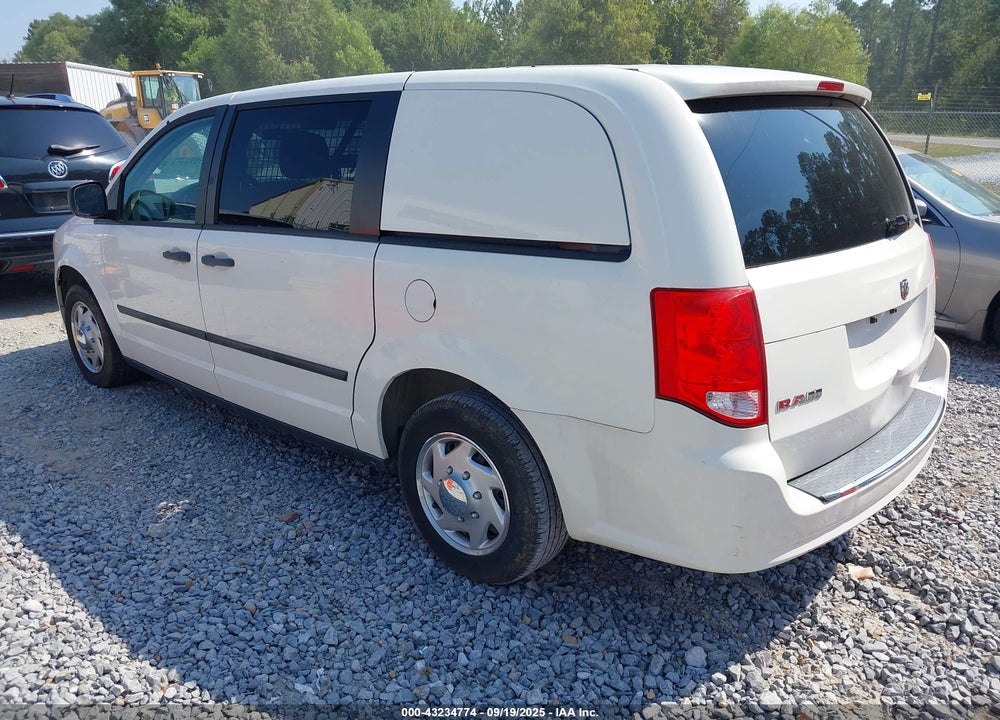 2012 RAM CARGO C/V VIN: 2C4JDGAG4CR404720