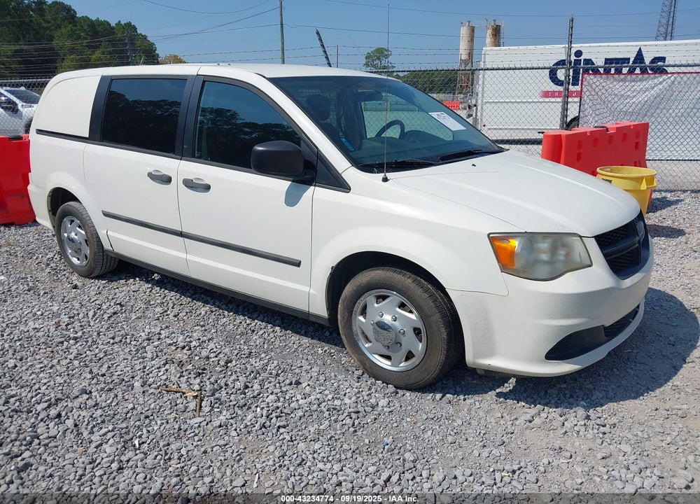 2012 RAM CARGO C/V VIN: 2C4JDGAG4CR404720