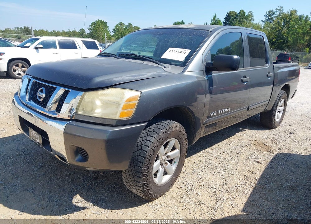2008 NISSAN TITAN SE VIN: 1N6BA07D38N326630