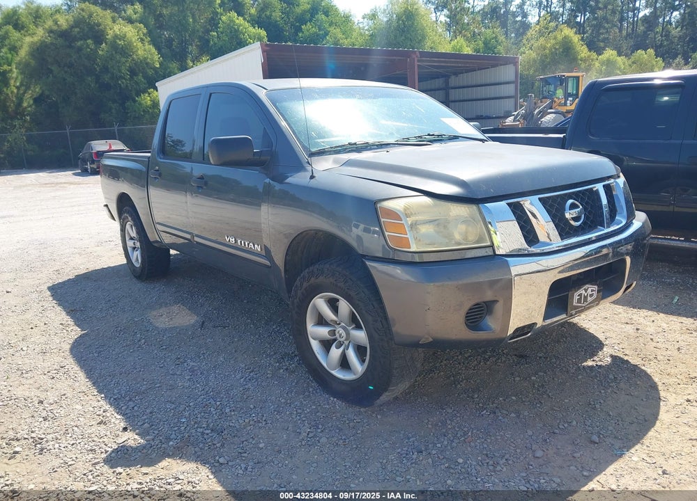 2008 NISSAN TITAN SE VIN: 1N6BA07D38N326630