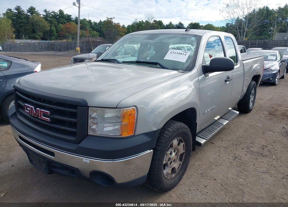 2009 GMC SIERRA 1500 VIN: 1GTEK19C59Z163447