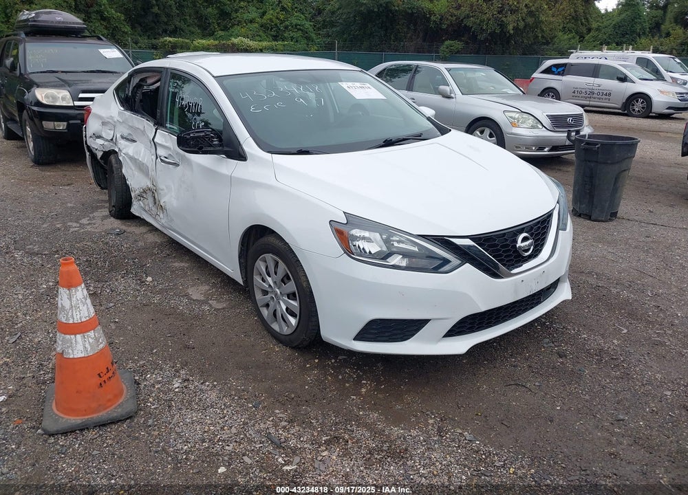 2018 NISSAN SENTRA S VIN: 3N1AB7AP2JY293493
