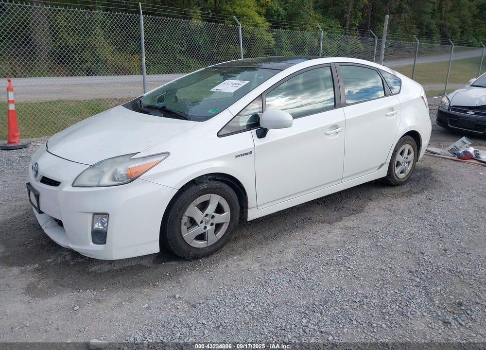 2010 TOYOTA PRIUS VIN: JTDKN3DU7A0096980