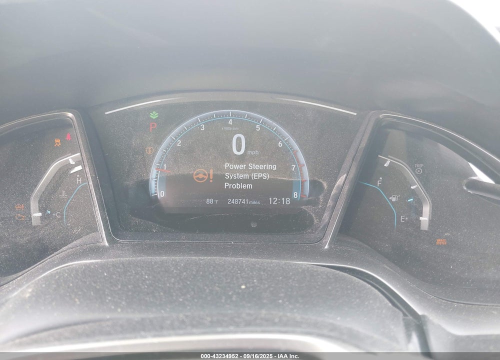 2017 HONDA CIVIC VIN: SHHFK7H51HU406099