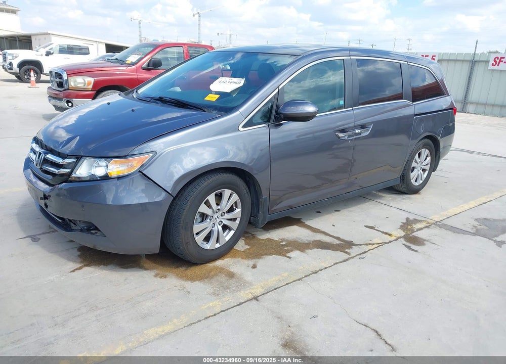 2016 HONDA ODYSSEY EX-L VIN: 5FNRL5H69GB164542