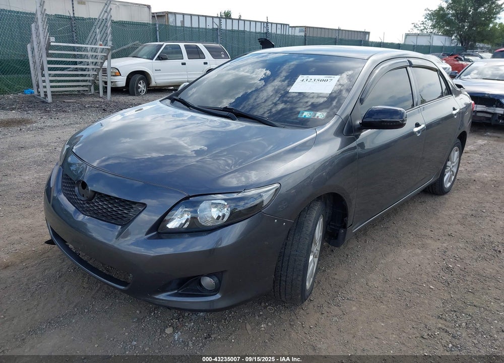 2009 TOYOTA COROLLA LE VIN: JTDBL40E899035672