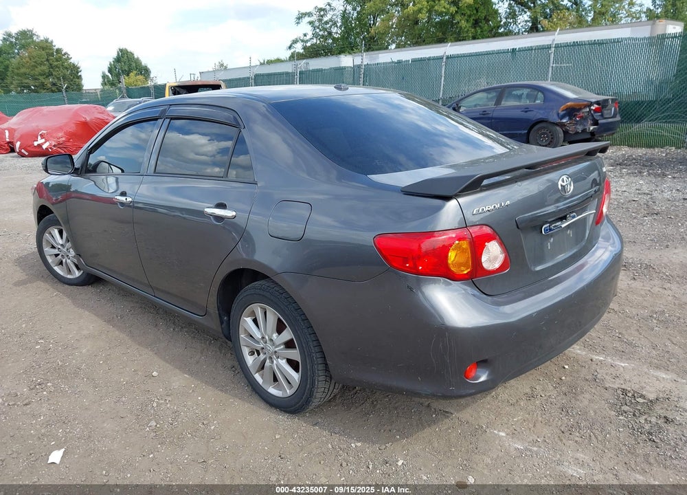 2009 TOYOTA COROLLA LE VIN: JTDBL40E899035672