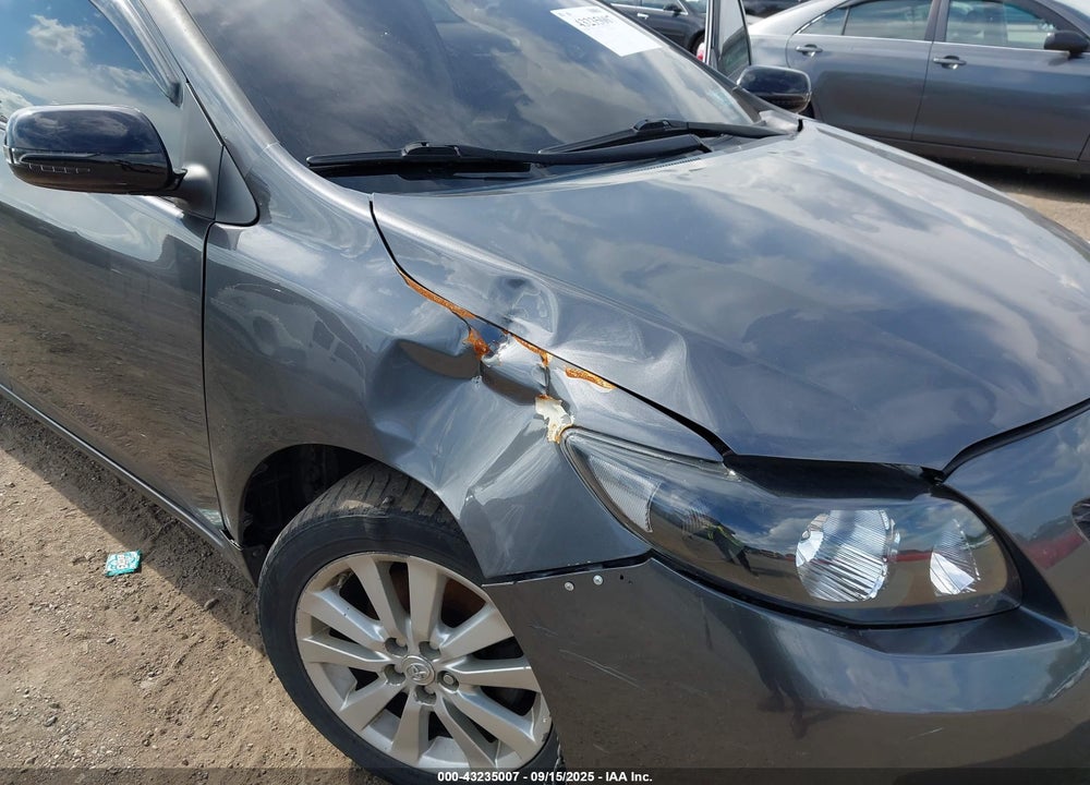 2009 TOYOTA COROLLA LE VIN: JTDBL40E899035672
