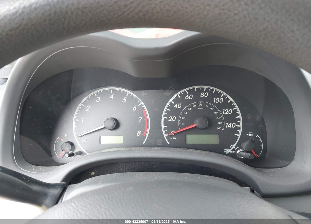 2009 TOYOTA COROLLA LE VIN: JTDBL40E899035672