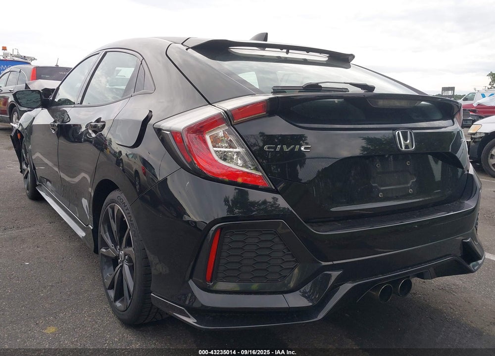 2018 HONDA CIVIC VIN: SHHFK7G40JU206507