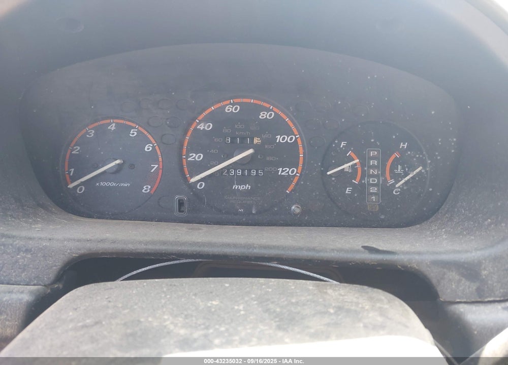 1999 HONDA CR-V EX VIN: JHLRD1863XC030485