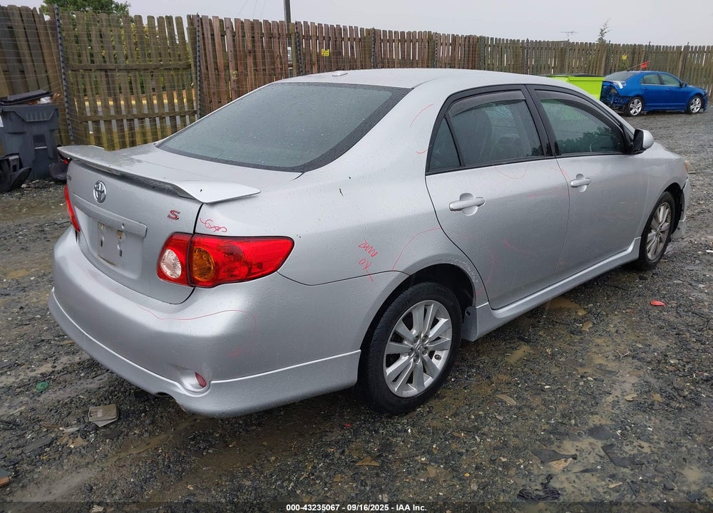 2010 TOYOTA COROLLA S VIN: 2T1BU4EE6AC468332