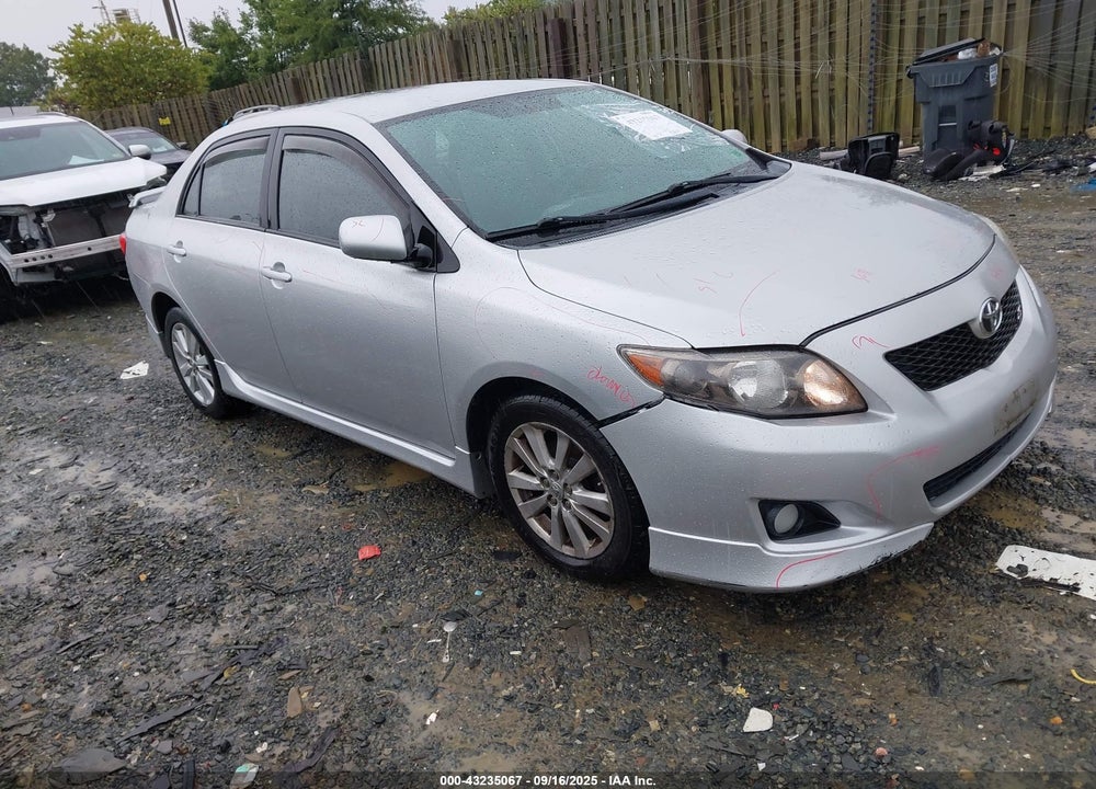 2010 TOYOTA COROLLA S VIN: 2T1BU4EE6AC468332