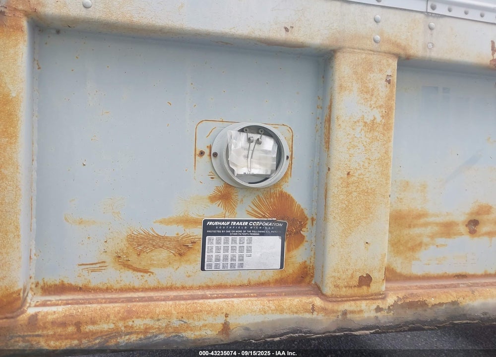 1995 FRUEHAUF FRUEHAUF VIN: 1H2V05329SE045211