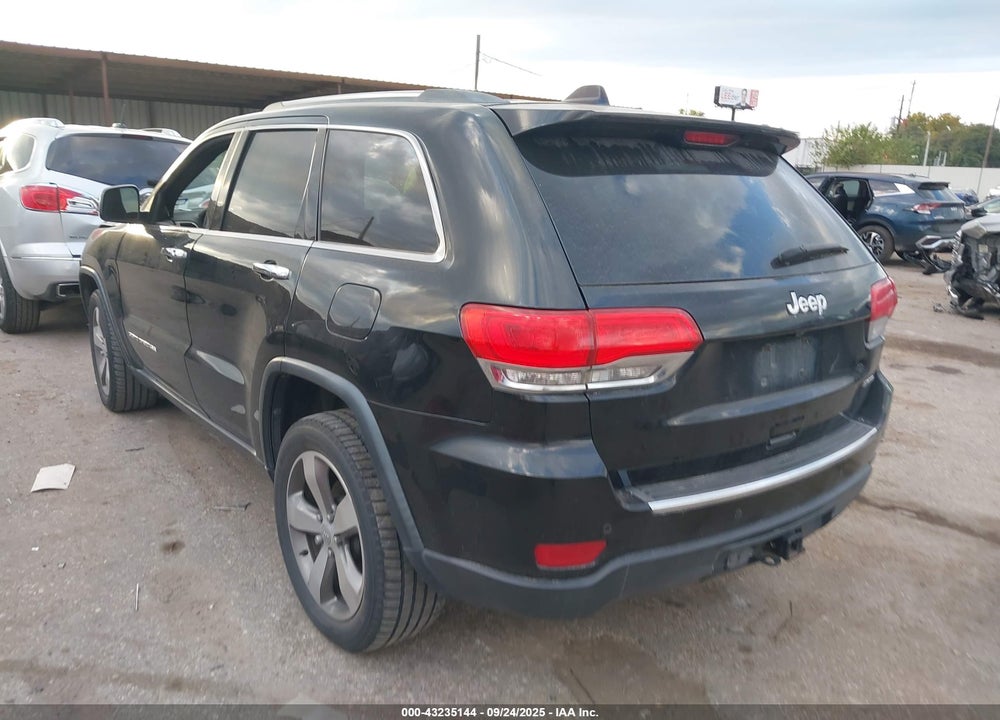 2016 JEEP GRAND CHEROKEE LIMITED VIN: 1C4RJEBG7GC473592