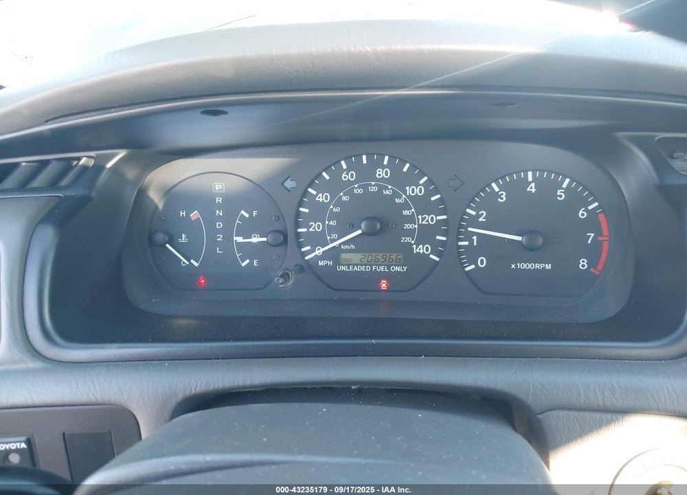 1998 TOYOTA CAMRY LE VIN: JT2BG22K1W0248645