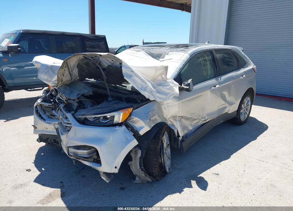 2019 FORD EDGE TITANIUM VIN: 2FMPK3K9XKBB75522