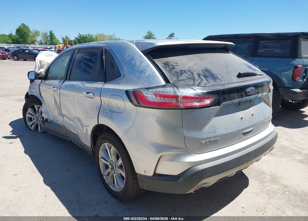 2019 FORD EDGE TITANIUM VIN: 2FMPK3K9XKBB75522